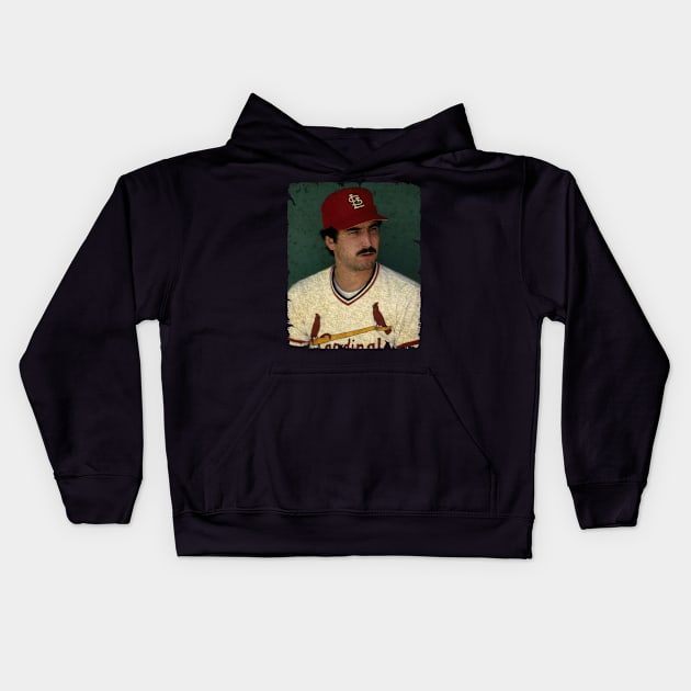 Keith Hernandez in St. Louis Cardinals Kids Hoodie by PESTA PORA